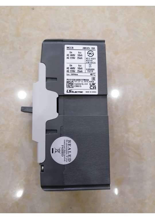 MCCB LS 2P 10A 25kA ( ABS32c )