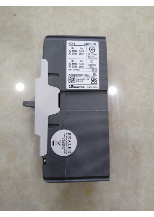 MCCB LS 2P 20A 25kA ( ABS32c )