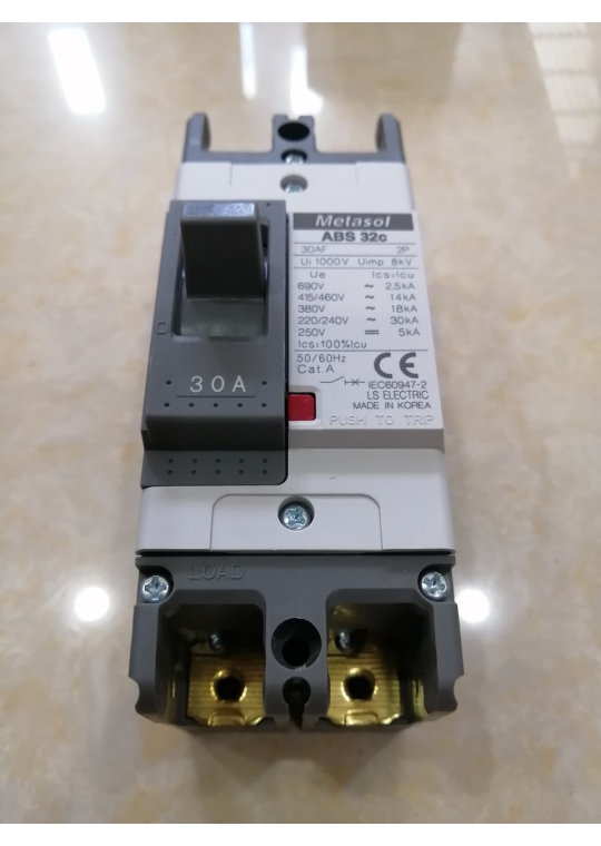 MCCB LS 2P 30A 25kA ( ABS32c )