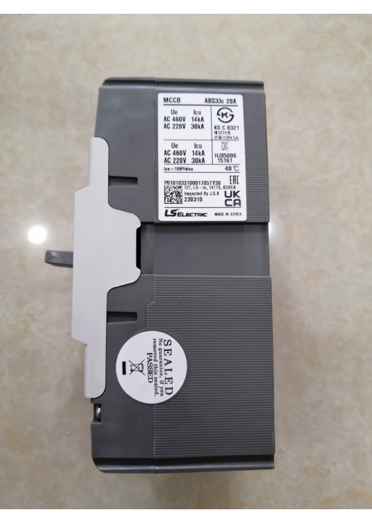 MCCB LS 3P 20A 14kA ( ABS33c )