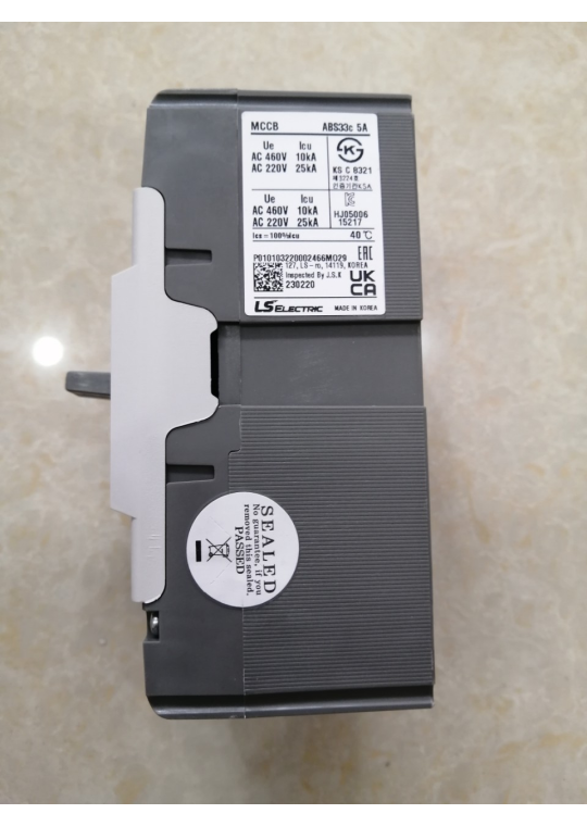 MCCB LS 3P 5A 14kA ( ABS33c )