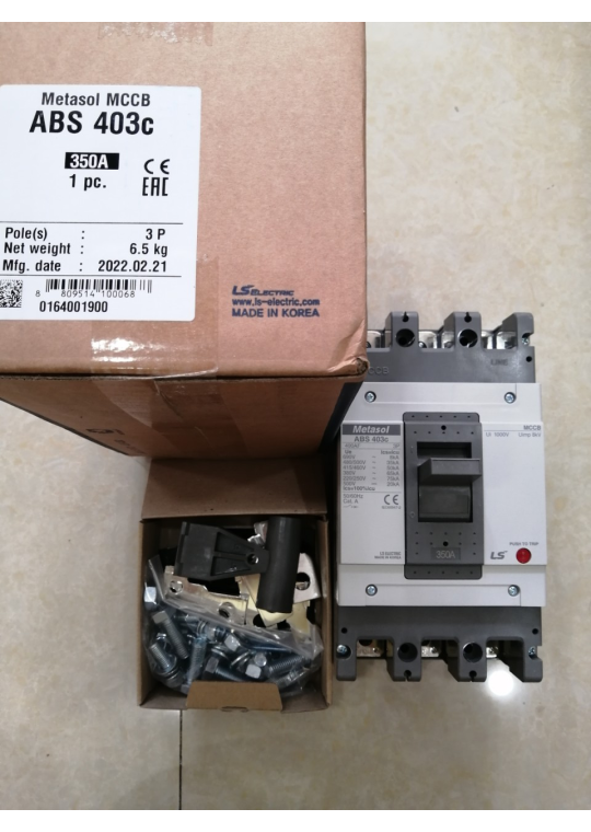 MCCB LS 3P 350A 65kA ( ABS403c )