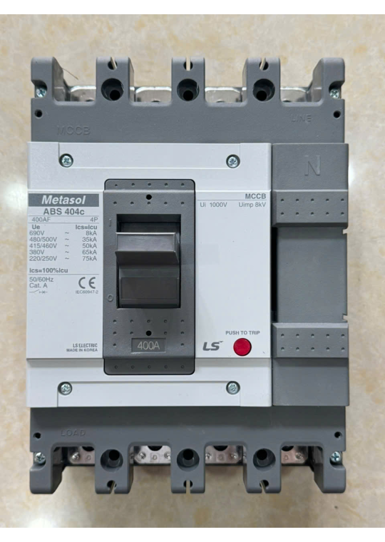 MCCB LS 4P 400A 65kA ( ABS404c )