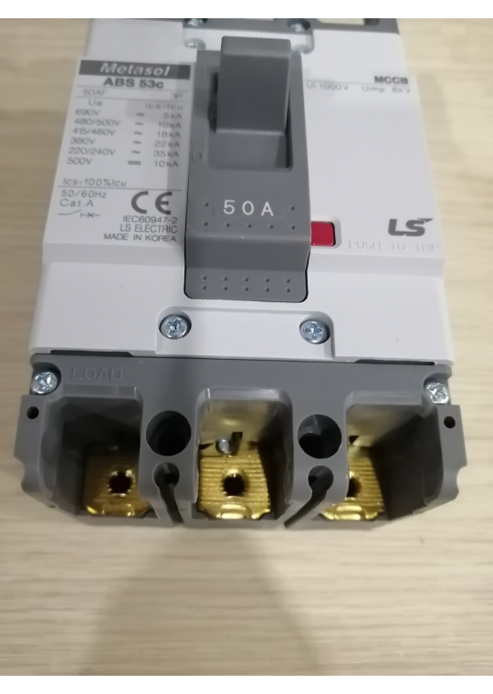 MCCB LS 3P 50A 22kA ( ABS53c )