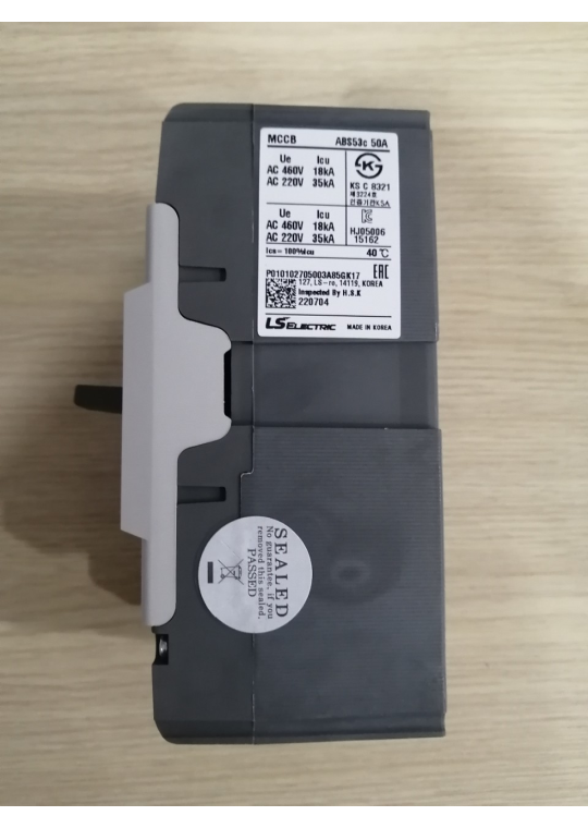 MCCB LS 3P 50A 22kA ( ABS53c )