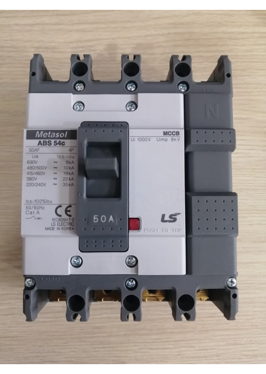 MCCB LS 4P 50A 22kA ( ABS54c )