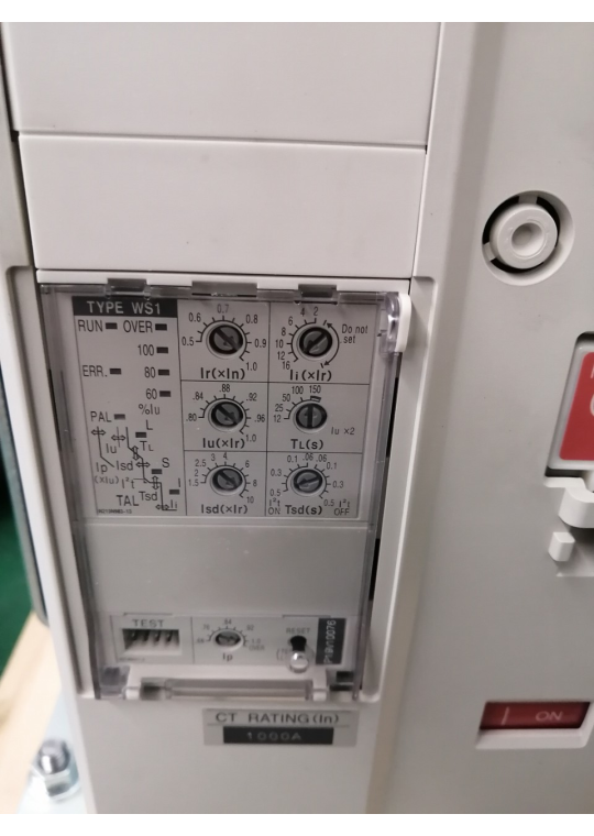 ACB MITSUBISHI 3P 1000A 65kA loại cố định ( AE1000-SW )