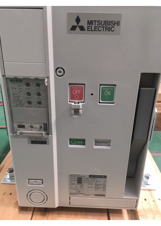 ACB MITSUBISHI 3P 1600A 65kA loại cố định ( AE1600-SW )