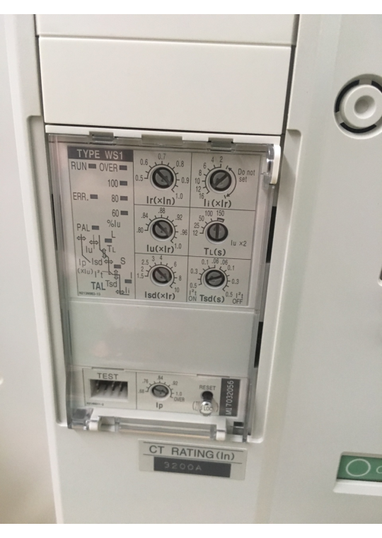 ACB MITSUBISHI 3P 3200A 85kA/100kA loại cố định ( AE3200-SW )