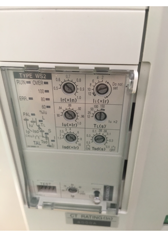 ACB MITSUBISHI 3P 4000A 85kA/100kA loại cố định ( AE4000-SWA )