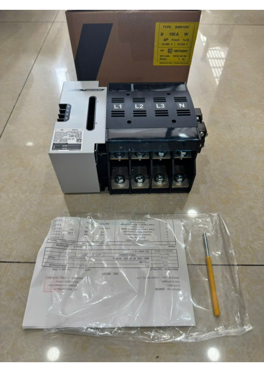  Bộ chuyển nguồn ATS VITZRO VAT-61W 4P 100A ( B48010W )