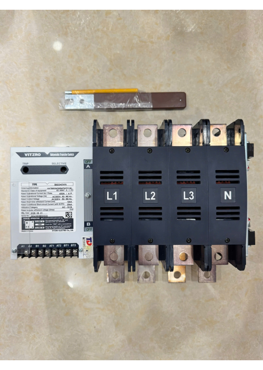 Bộ chuyển nguồn ATS VITZRO VAT-64WN 4P 400A ( B60040WN )