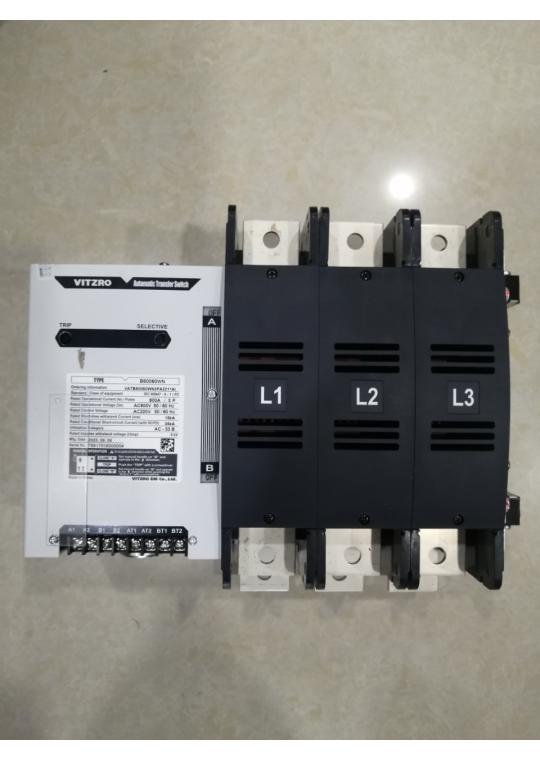 Bộ chuyển nguồn ATS VITZRO VAT-66WN 3P 600A ( B60060WN )