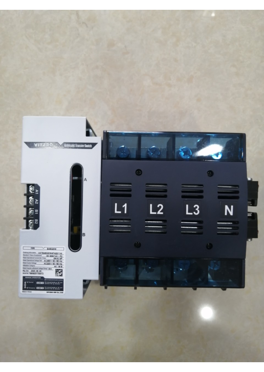  Bộ chuyển nguồn ATS VITZRO VAT-62W 4P 200A ( B48020W )