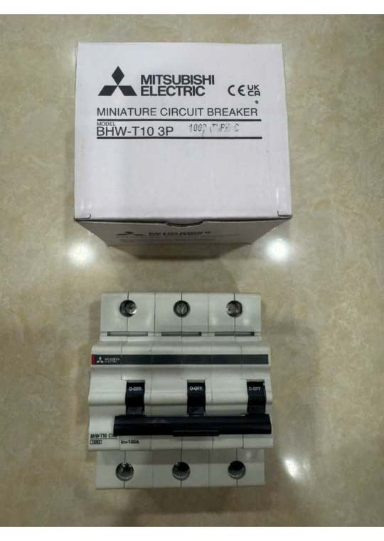 MCB MITSUBISHI 4P 63A 10kA ( BH-D10 )