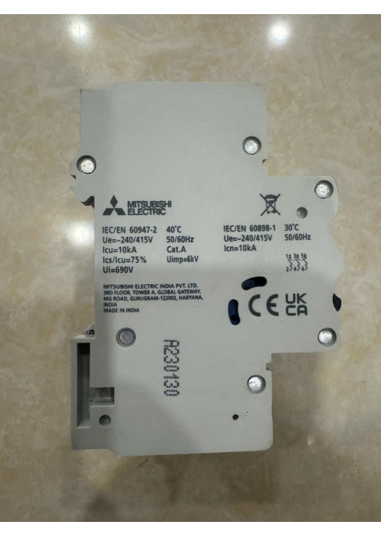 MCB MITSUBISHI 4P 63A 10kA ( BH-D10 )