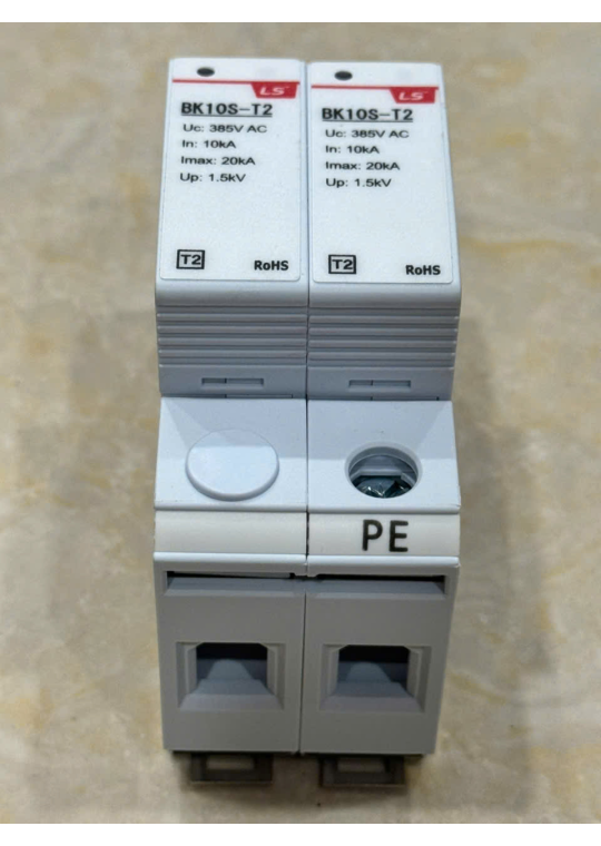 Chống sét lan truyền 2P 385V 20kA class II ( BK10S-T2 )