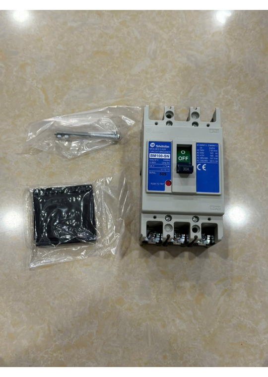 MCCB SHIHLIN 3P 30A 15kA ( BM100-SN )