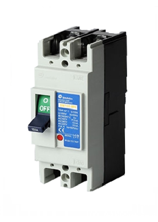 MCCB SHIHLIN 2P 60A 10kA ( BM100-MN )
