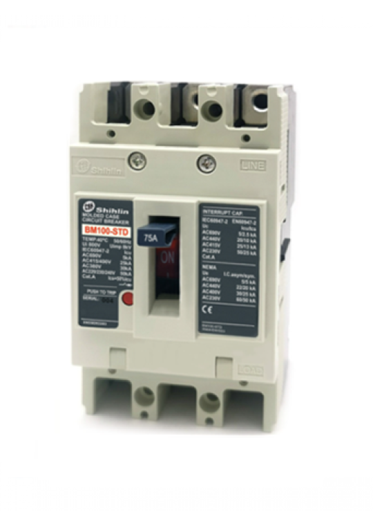 MCCB SHIHLIN 3P 50A 30kA ( BM100-STD )