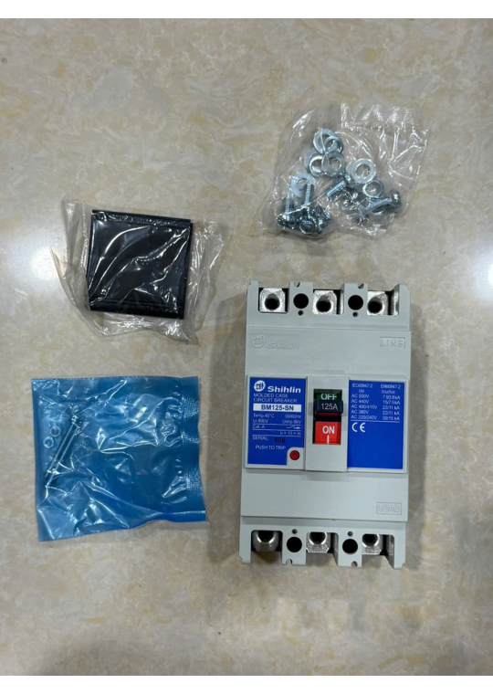 MCCB SHIHLIN 3P 125A 22kA ( BM125-SN )
