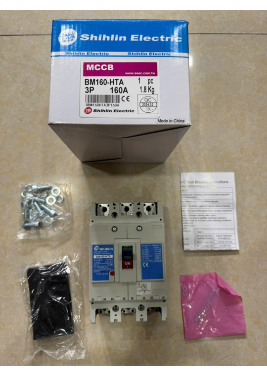 MCCB SHIHLIN 3P 160A 50kA ( BM160-HTA )