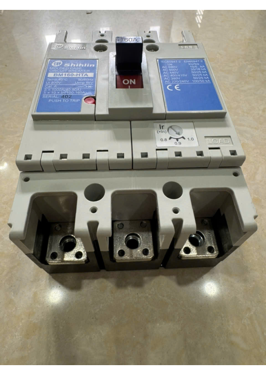 MCCB SHIHLIN 3P 160A 50kA ( BM160-HTA )