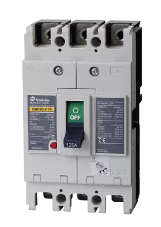 MCCB SHIHLIN 3P 63A 50kA ( BM160-HTA )