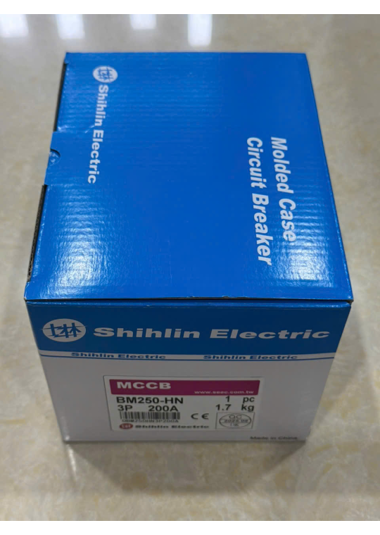 MCCB SHIHLIN 3P 200A 36kA ( BM250-HN )