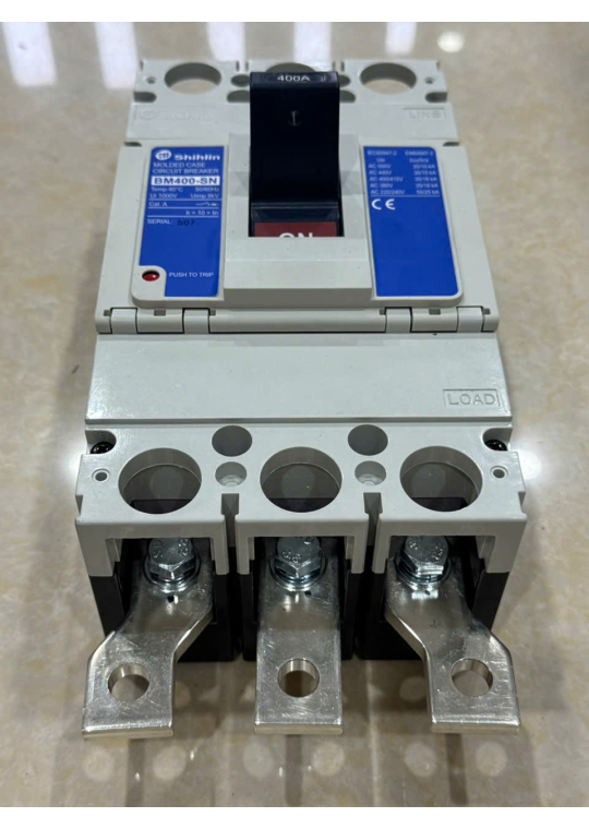 MCCB SHIHLIN 3P 400A 35kA ( BM400-SN )