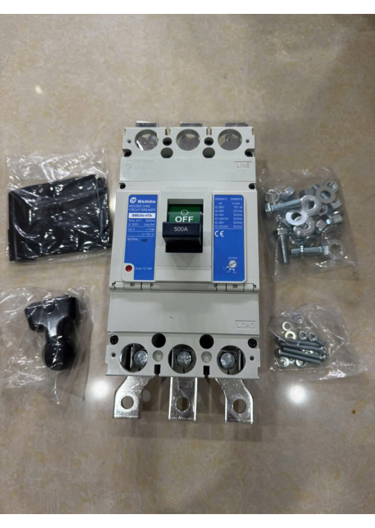 MCCB SHIHLIN 3P 500A 50kA ( BM630s-HTA )