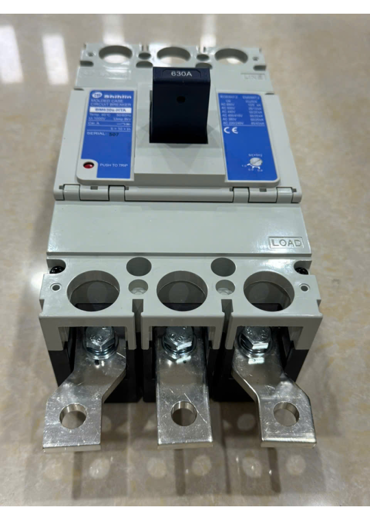MCCB SHIHLIN 3P 630A 50kA ( BM630s-HTA )