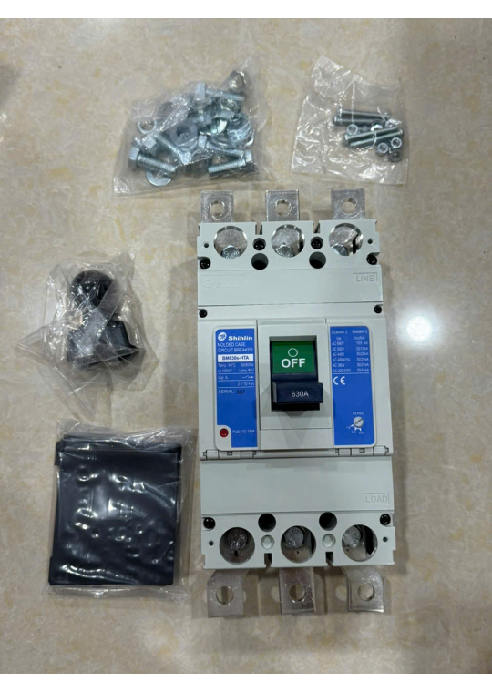 MCCB SHIHLIN 3P 630A 50kA ( BM630s-HTA )