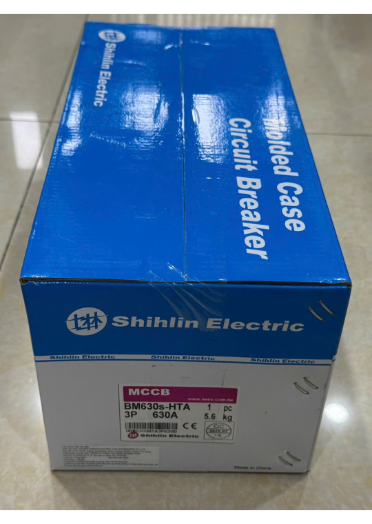 MCCB SHIHLIN 3P 630A 50kA ( BM630s-HTA )