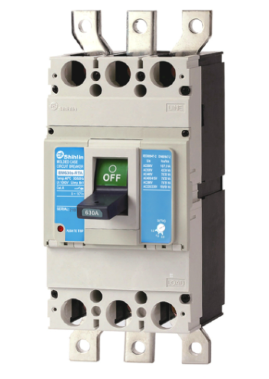 MCCB SHIHLIN 3P 400A 50kA ( BM630s-HTA )