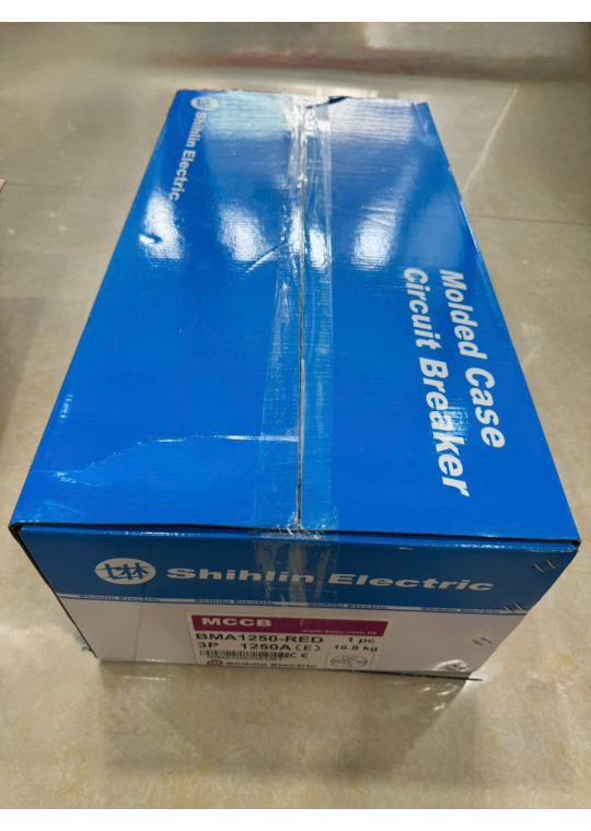 MCCB SHIHLIN 3P 1250A 70kA chỉnh dòng điện tử 0.4~1.0*In ( BMA1250-RED )