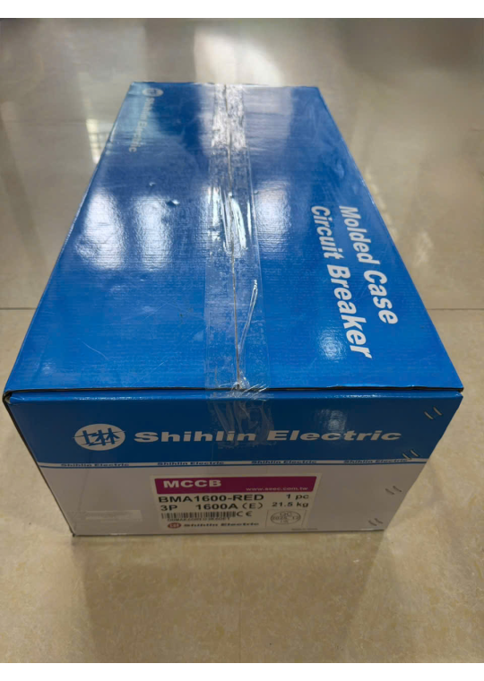 MCCB SHIHLIN 3P 1600A 70kA chỉnh dòng điện tử 0.4~1.0*In ( BMA1600-RED )