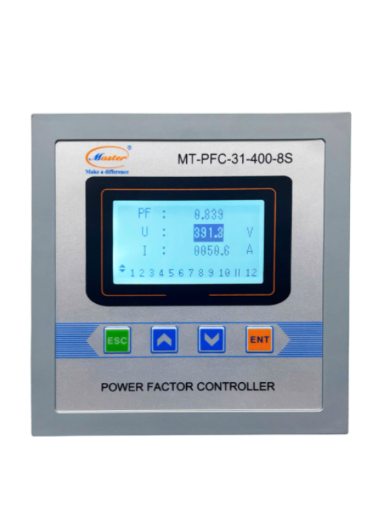 Bộ điều khiển tụ bù 8 cấp Master MT-PFC-31-400-8S