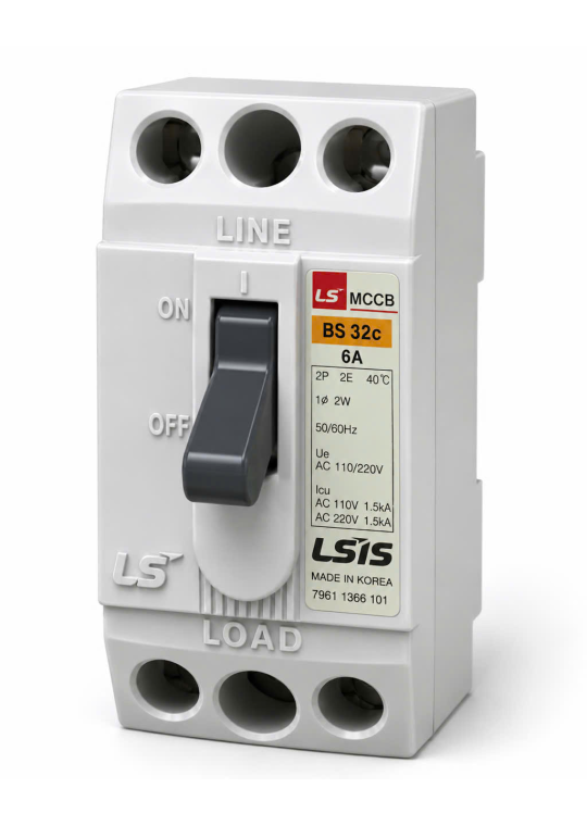 MCCB LS BS32c 2P 20A 1.5kA