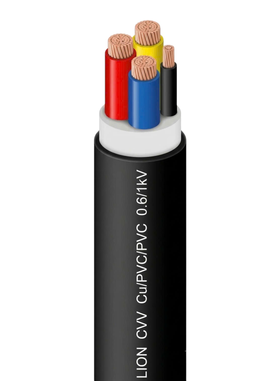 Cáp điện LION CVV 3x2.5+1x1.5mm2 - 0.6/1kV