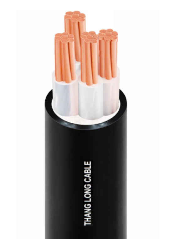 Cáp điện THĂNG LONG CXV 3x8 + 1x4mm2- 0.6/1kV