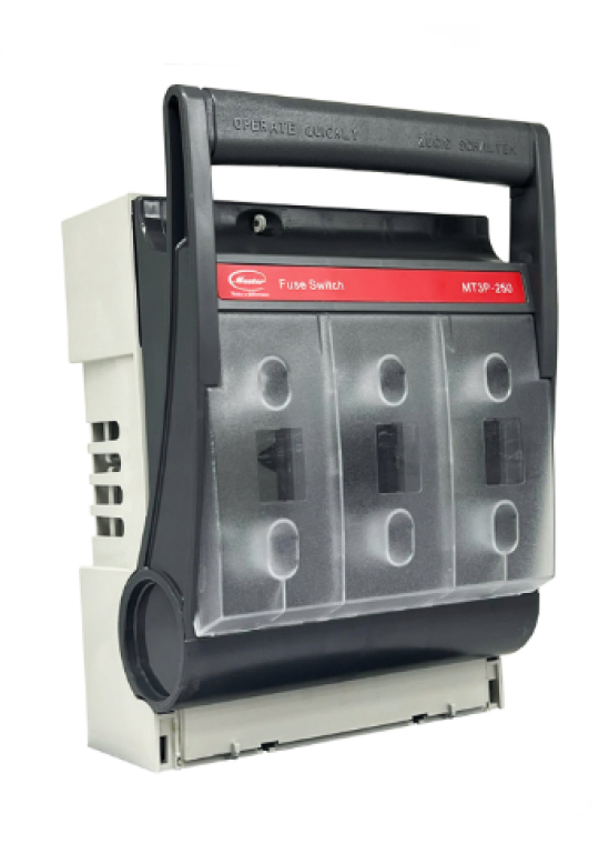 Đế cầu chì MASTER dòng cắt ngắn mạch cao 3P 250A ( MT3P-250 )