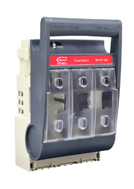 Đế cầu chì MASTER dòng cắt ngắn mạch cao 3P 160A ( MT3P-160 )
