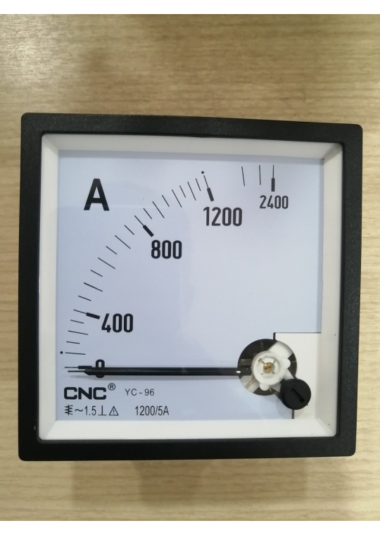 Đồng hồ Ampe CNC 1200/5A size: 96x96 ( YC-96 )