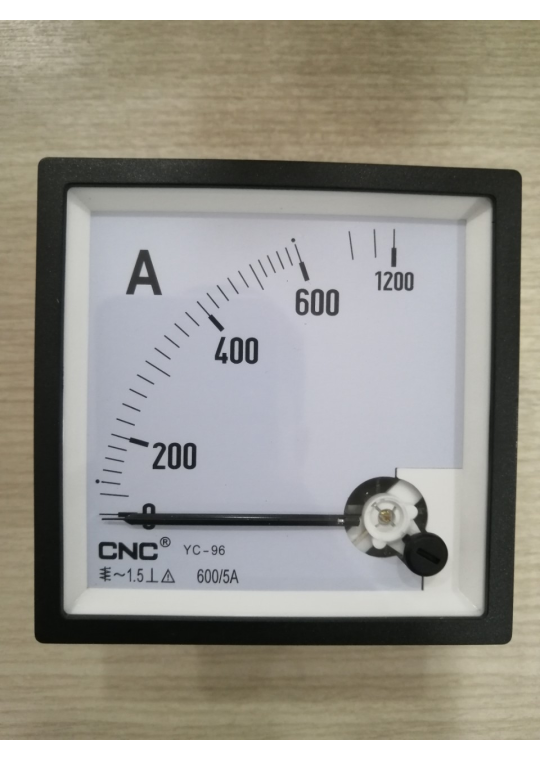 Đồng hồ Ampe CNC 600/5A size: 96x96 ( YC-96 )