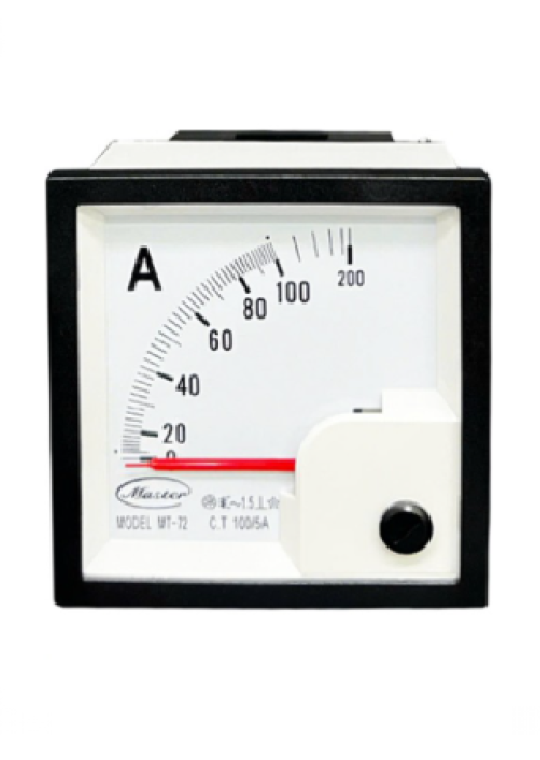 Đồng hồ Ampe MASTER 50/5A size 72x72 ( MT-72 )