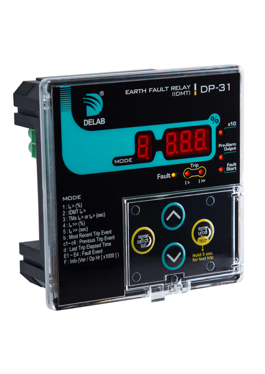 Rơ le bảo vệ chạm đất DELAB DP-31 (IDMT)