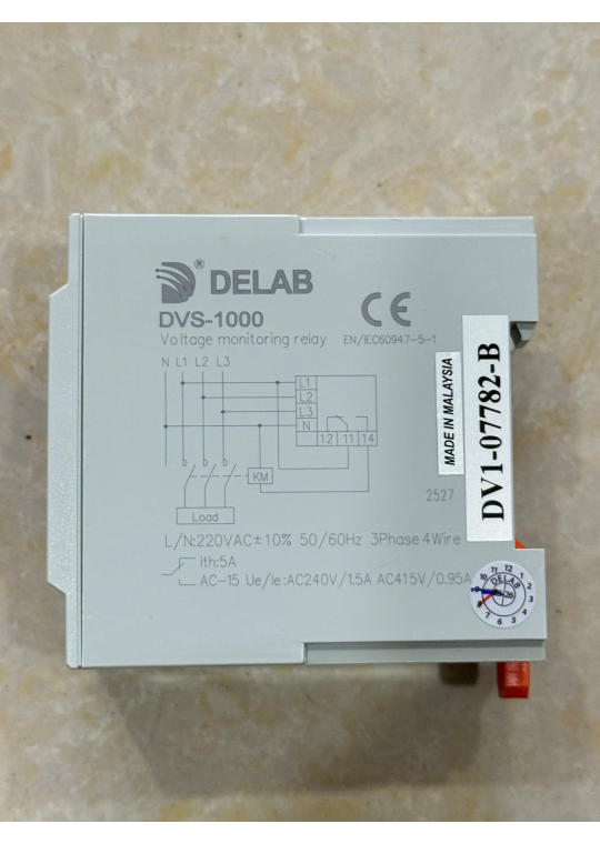 Relay bảo vệ điện áp đa chức năng DELAB DVS-1000