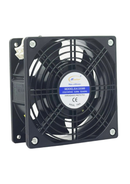 Quạt gió tủ điện Master EA12038S size 120x120x38mm