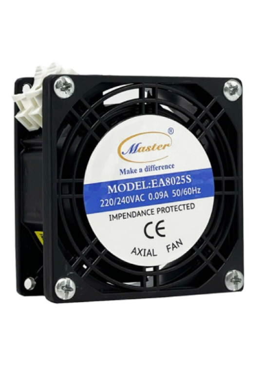 Quạt gió tủ điện Master EA8025S size 80x80x25mm